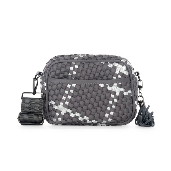 NWT Haute Shore Ariel Shadow Charcoal Crossbody Bag - Picture 8 of 8